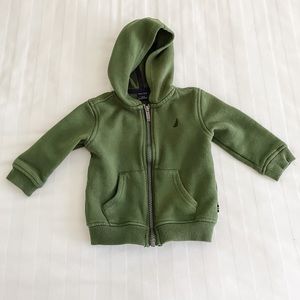 Nautica Baby Boy Zip-up Hooded Jacket 12